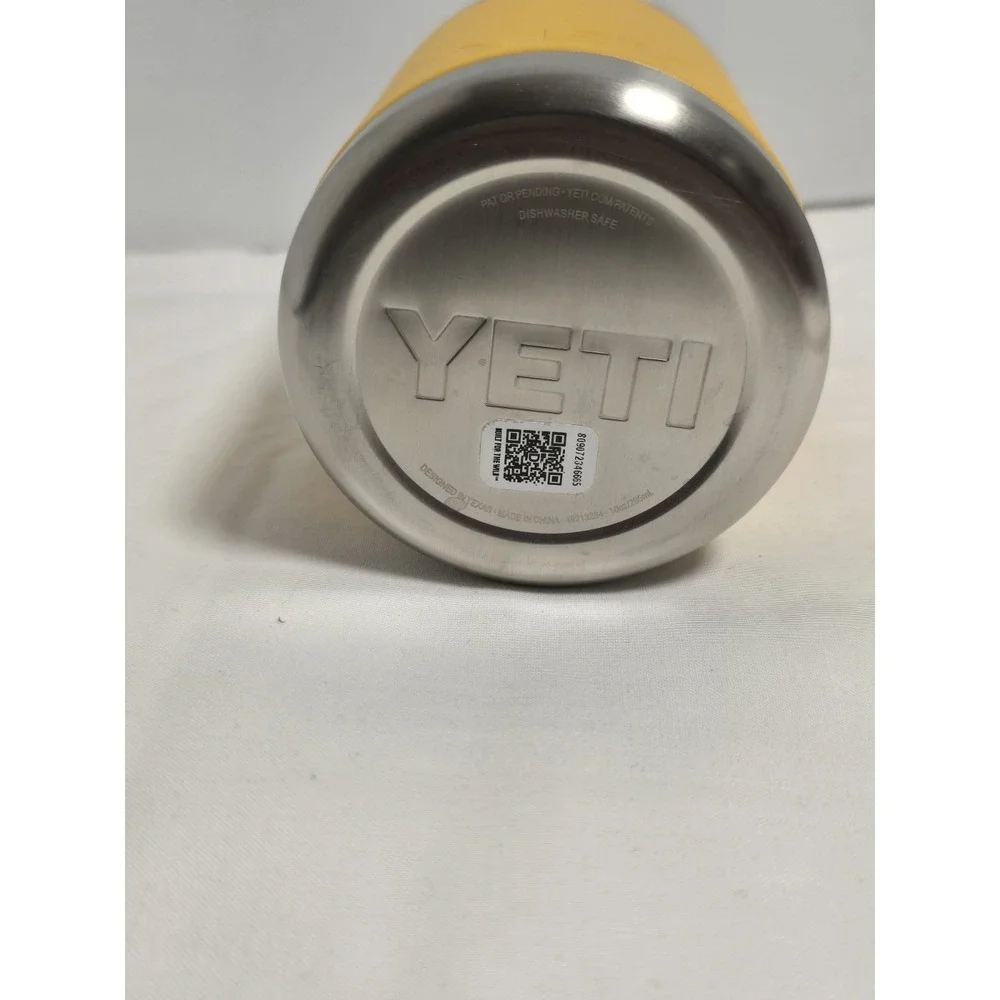 YETI Rambler 10 oz LOWBALL Magslider Limited Edition‎ Retired ALPINE YELLOW